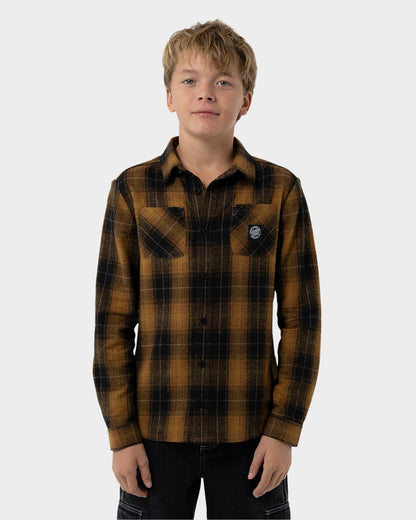 MFG Axle Boys Flannel Shirt Ginger