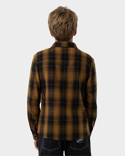 MFG Axle Boys Flannel Shirt Ginger