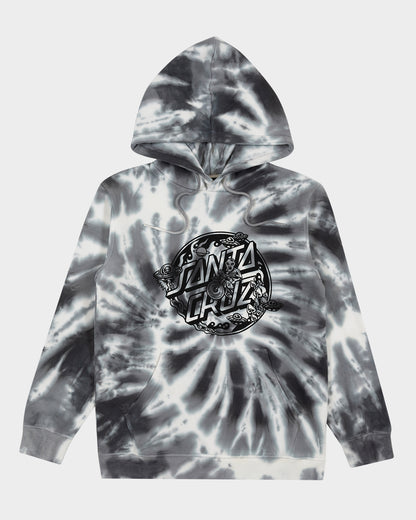 Winkowski Dope Planet 2 Dot Boys Pullover Hoodie Grey Tie Dye