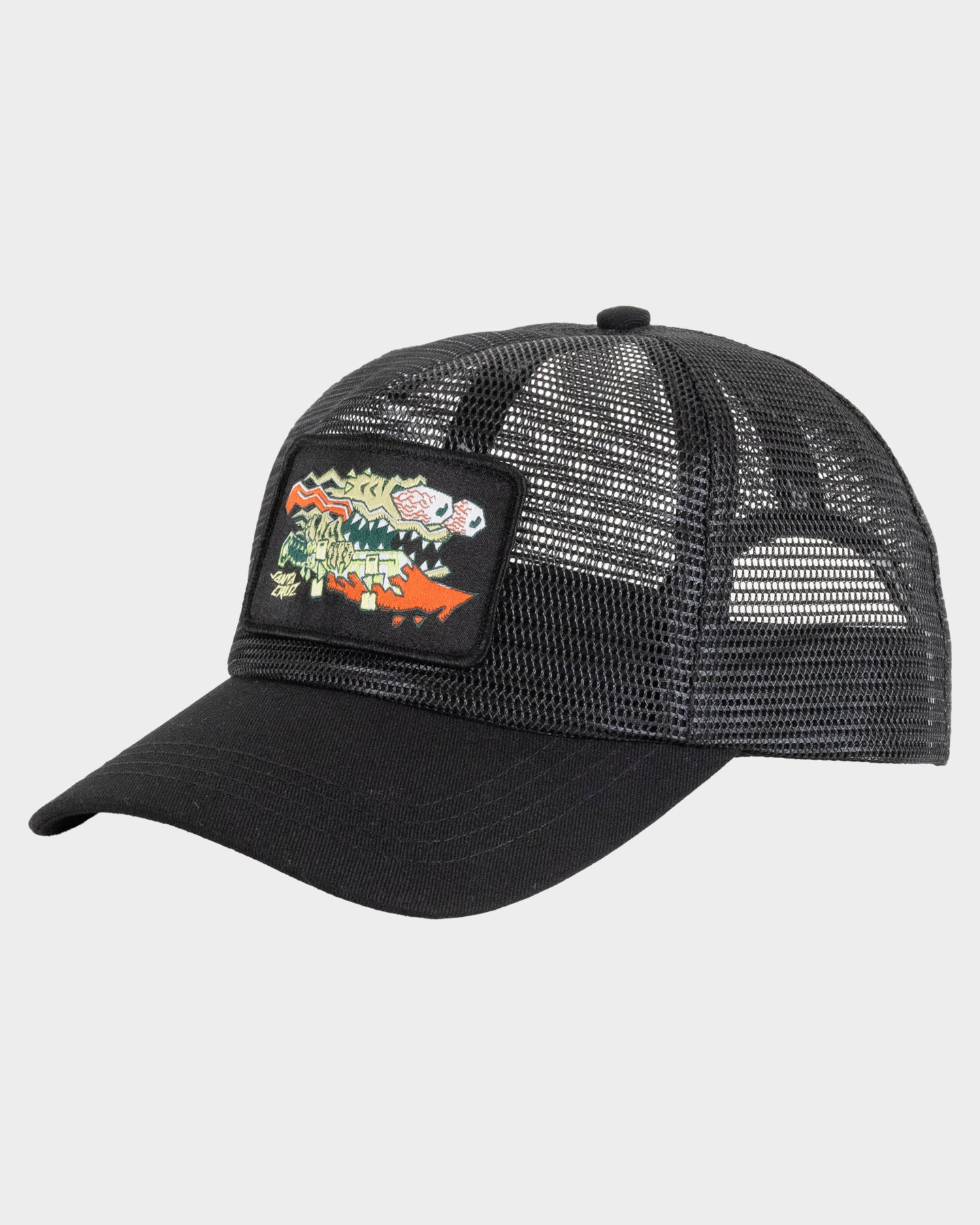 Meek Scratched Slasher Boys Trucker Hat Black