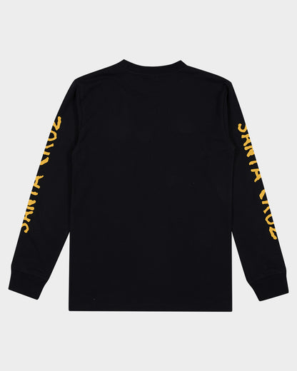 Screaming Mouth Boys L/S T-Shirt Black