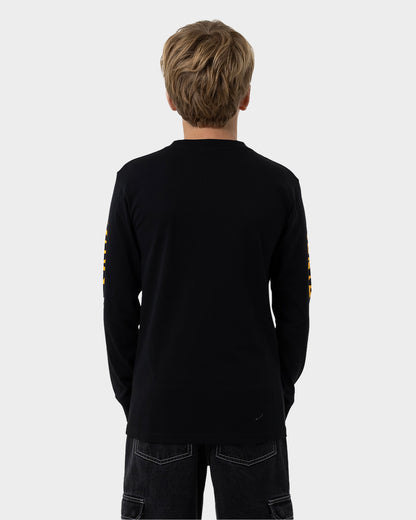 Screaming Mouth Boys L/S T-Shirt Black