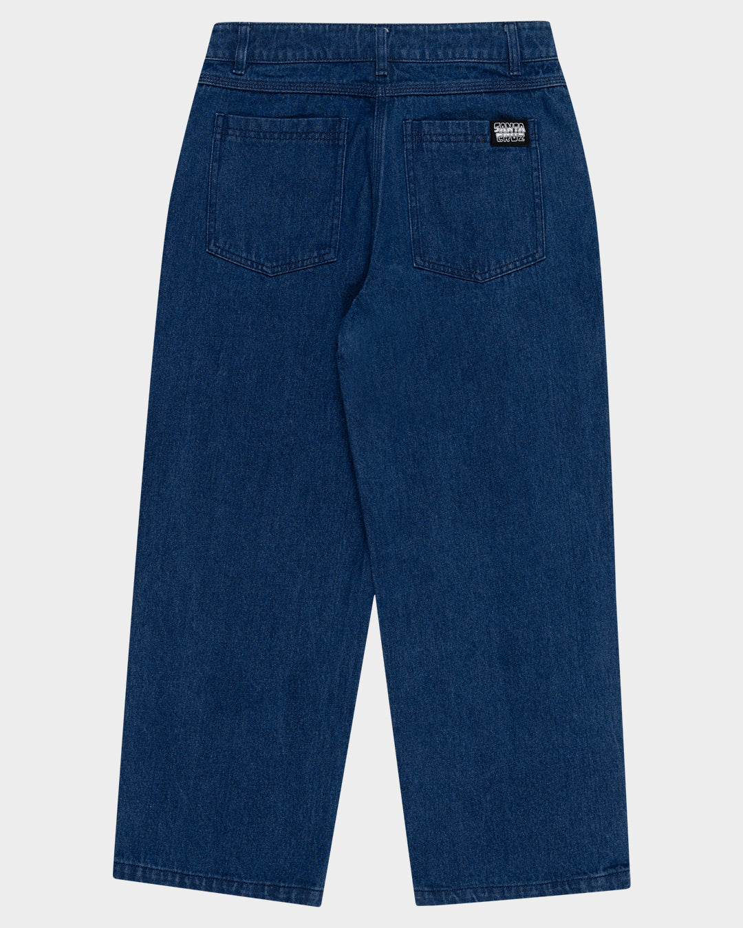 Multi Cruz Stack Alien Boys Baggy Denim Pant Wash Indigo
