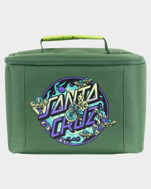 Winkowski Dope Planet 2 Dot Boys Lunch Box Dark Green
