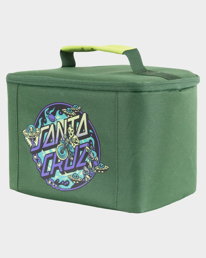Winkowski Dope Planet 2 Dot Boys Lunch Box Dark Green
