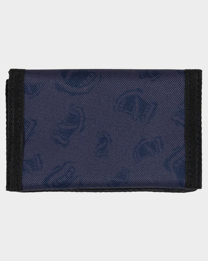 Screaming Mouth Boys Velcro Wallet Dark Blue