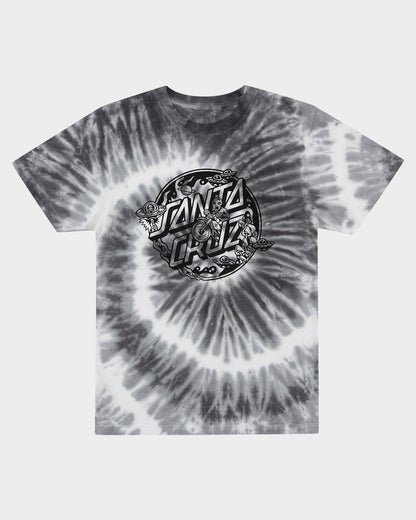 Winkowski Dope Planet 2 Dot Boys T-Shirt Grey Tie Dye
