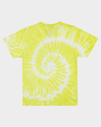 Winkowski Dope Planet 2 Dot Boys T-Shirt Lime Tie Dye