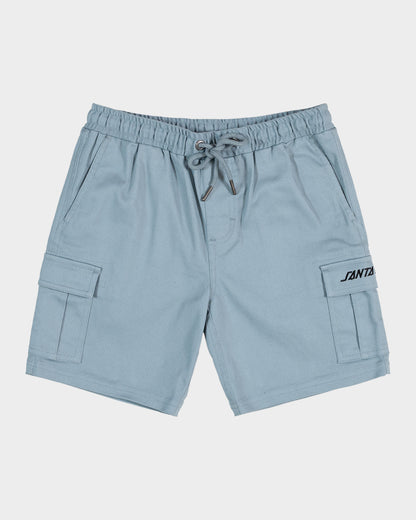 Cali Cargo Santa Cruz Boys Cargo Shorts Slate