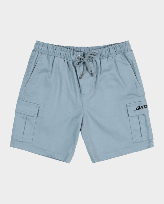 Cali Cargo Santa Cruz Boys Cargo Shorts Slate