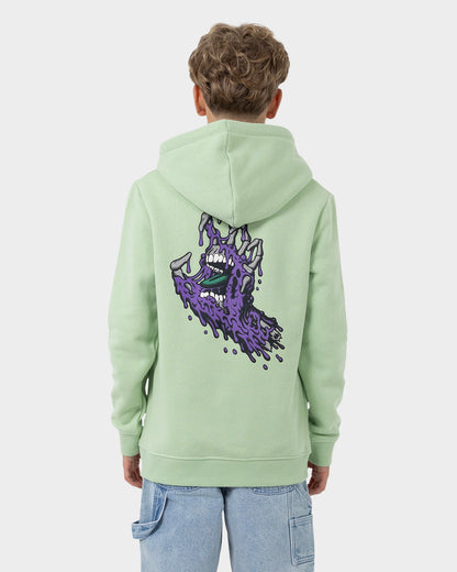 Melting Hand Santa Cruz Boys Pullover Hoodie Sage