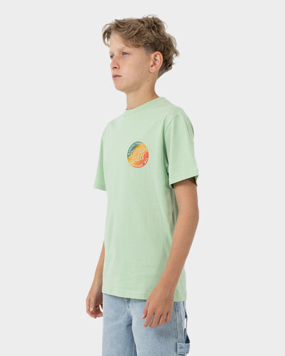 MFG Dot Fade Santa Cruz Boys S/S T-Shirt Sage