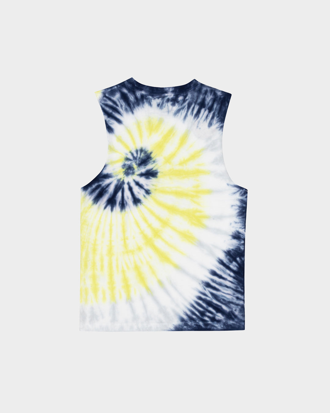 Vivid Dot Mono Santa Cruz Boys Muscle T-Shirt Navy Tie Dye