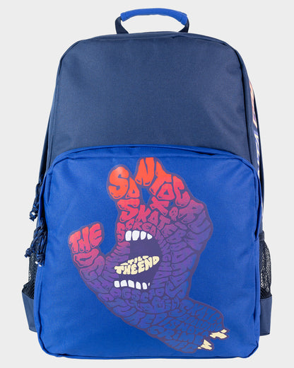 Letter Hand Fade Boys Backpack Cobalt