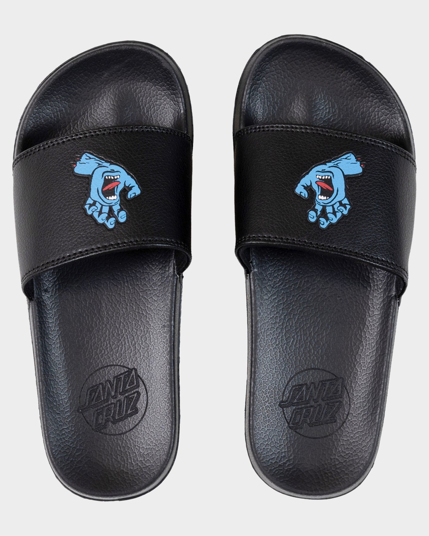 Screaming Hand Boys Slides Black