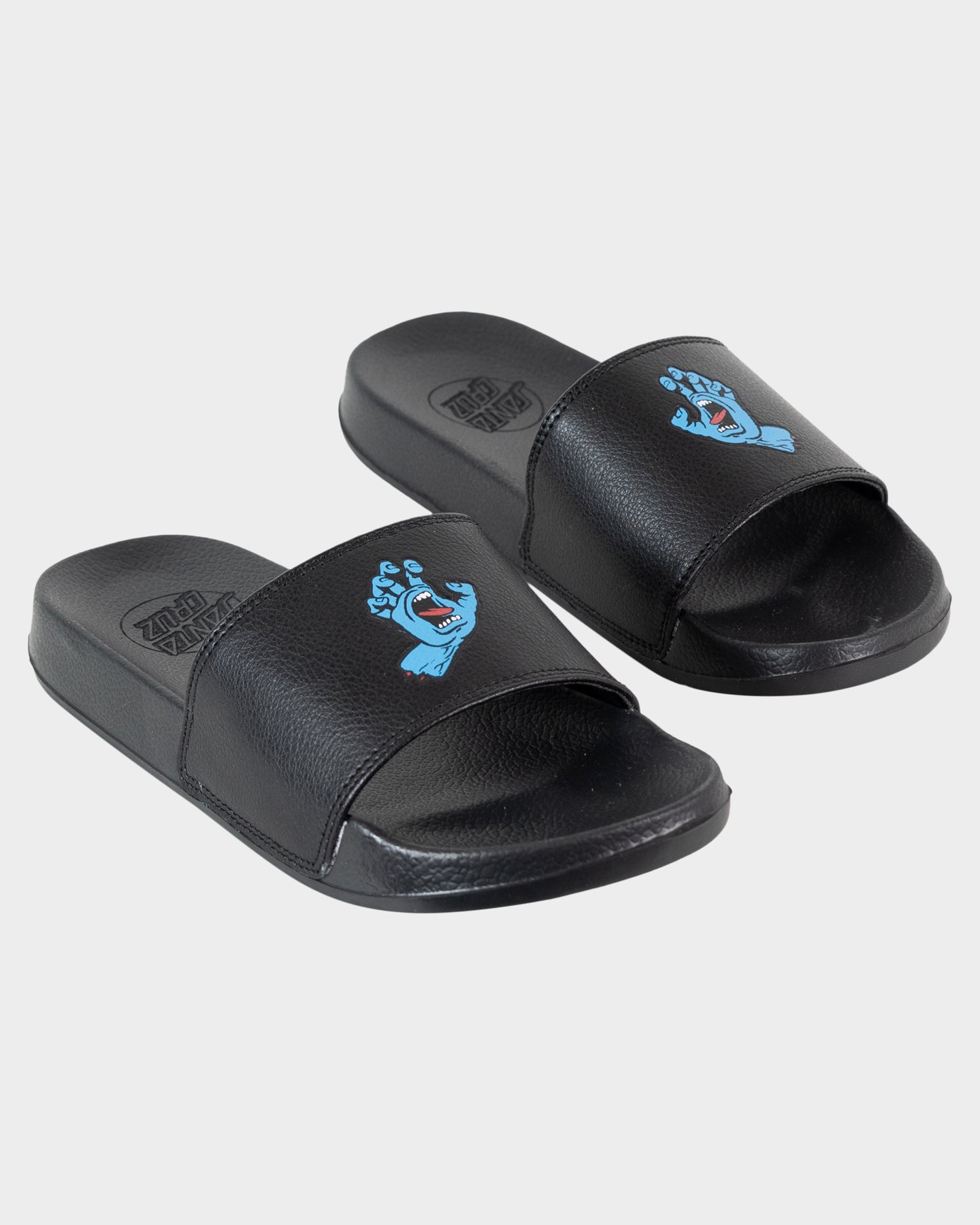 Screaming Hand Boys Slides Black