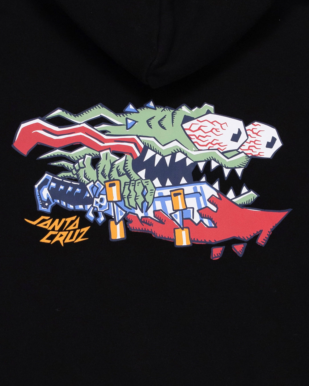 Meek Scratched Slasher Boys Pullover Hoodie Black