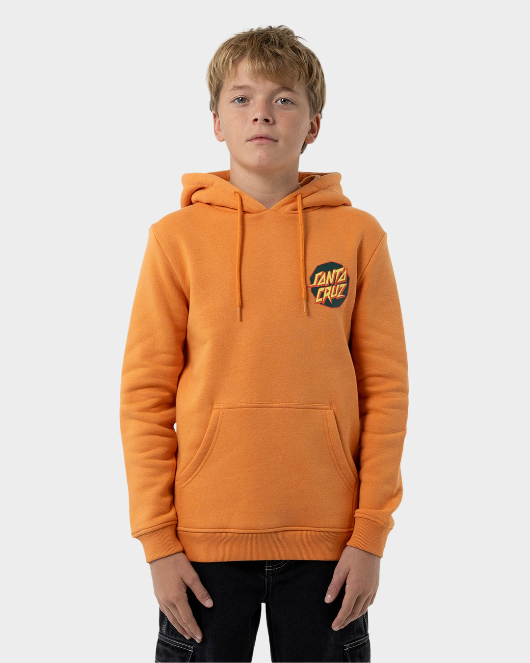 Meek Scratched Slasher Boys Pullover Hoodie Ginger