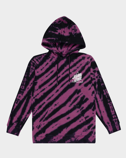 Not A Dot Hollow Boys Pullover Hoodie Maroon Tie Dye