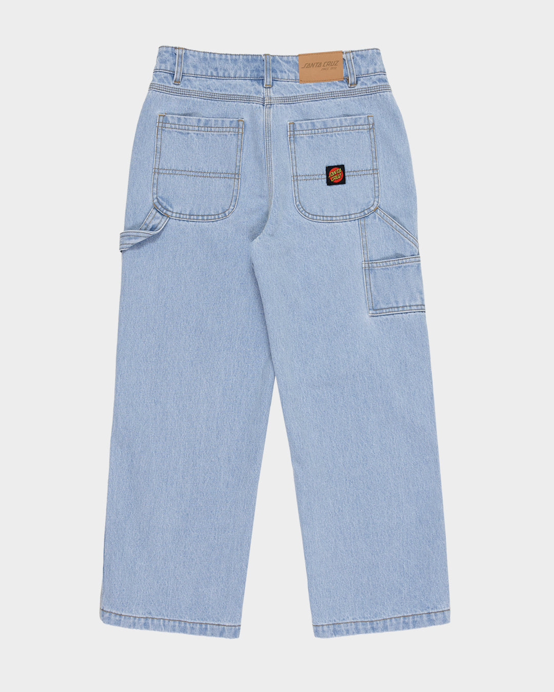Classic Dot Boys Carpenter Jean Pant Light Washed Indigo
