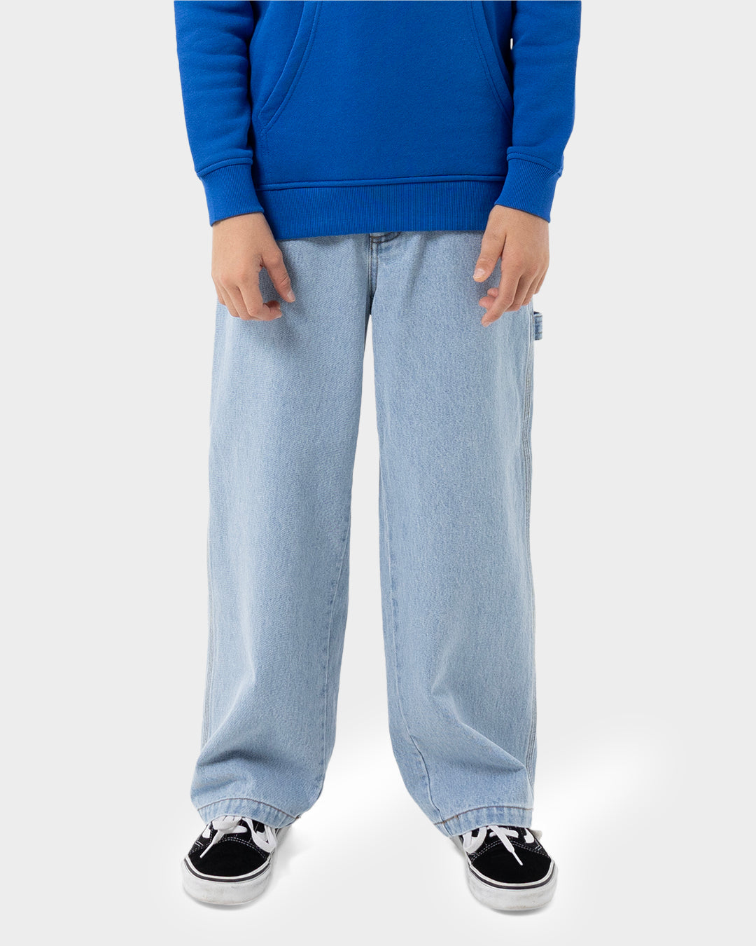 Classic Dot Boys Carpenter Jean Pant Light Washed Indigo