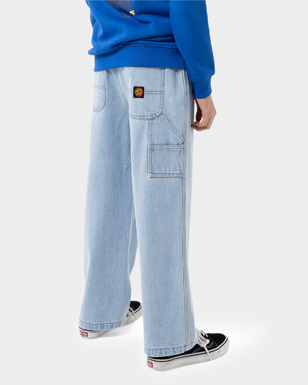 Classic Dot Boys Carpenter Jean Pant Light Washed Indigo