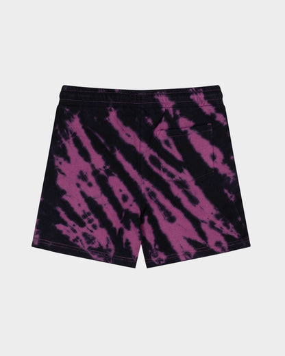 Not A Dot Hollow Boys Track Shorts Maroon Tie Dye