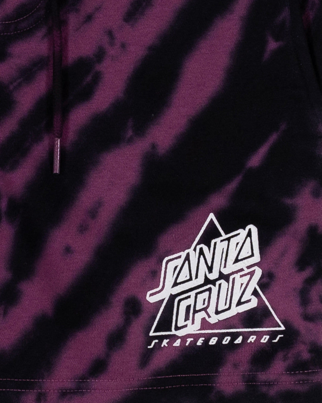 Not A Dot Hollow Boys Track Shorts Maroon Tie Dye