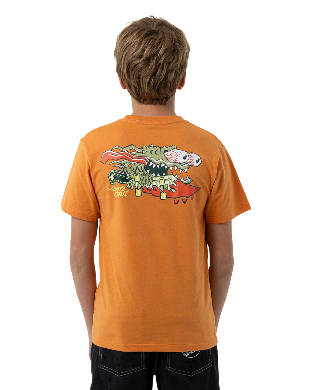 Meek Scratched Slasher Boys T-shirt Ginger