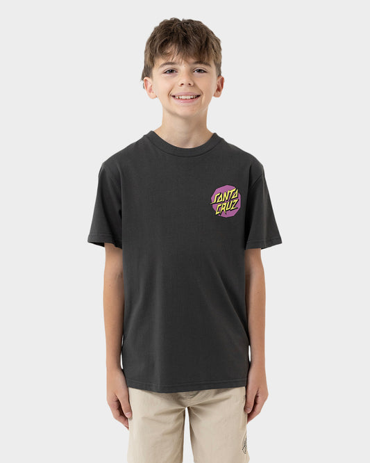 Meek Scratched Slasher Boys T-shirt Onyx