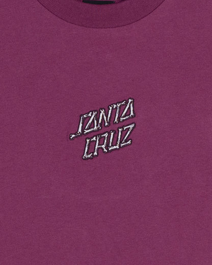 Brain Dot Centre Boys T-shirt Maroon
