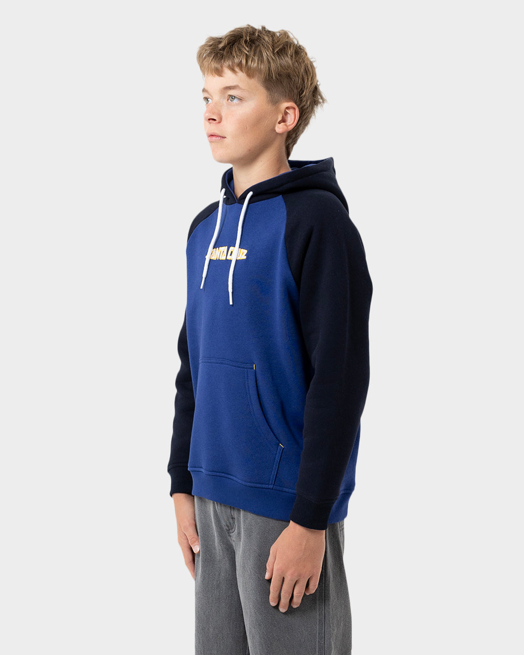 Fisheye Strip Boys Raglan Pullover Hoodie