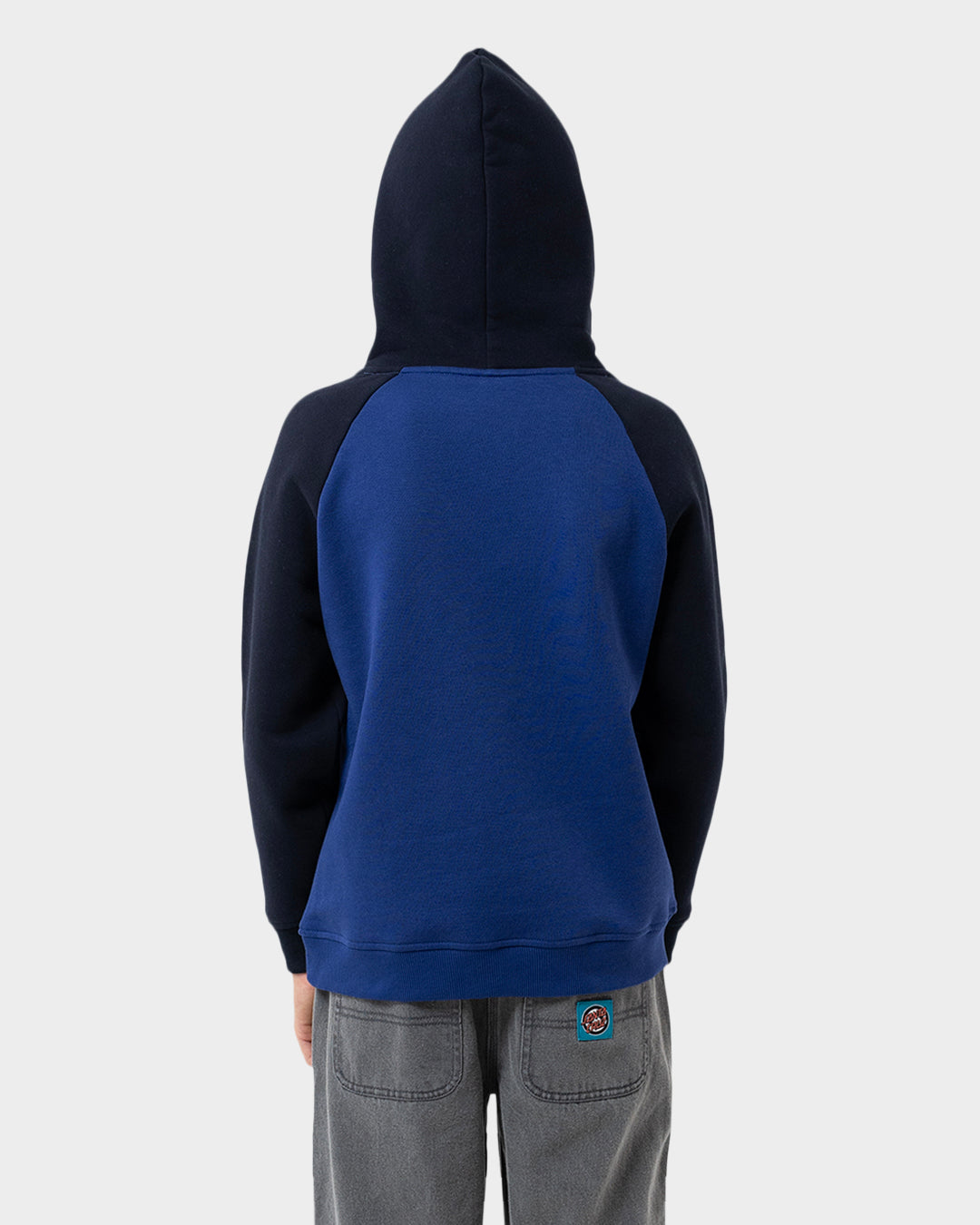 Fisheye Strip Boys Raglan Pullover Hoodie