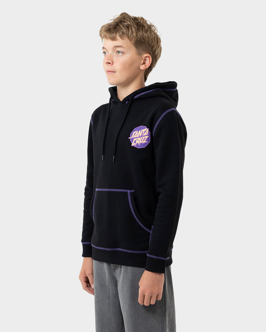Meek Scratched Slasher Boys Pullover Hoodie