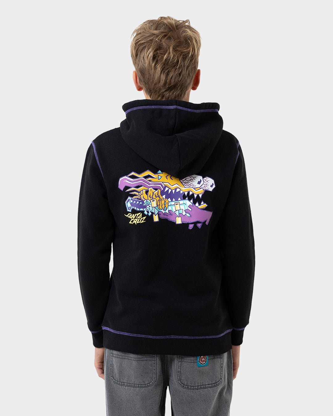 Meek Scratched Slasher Boys Pullover Hoodie