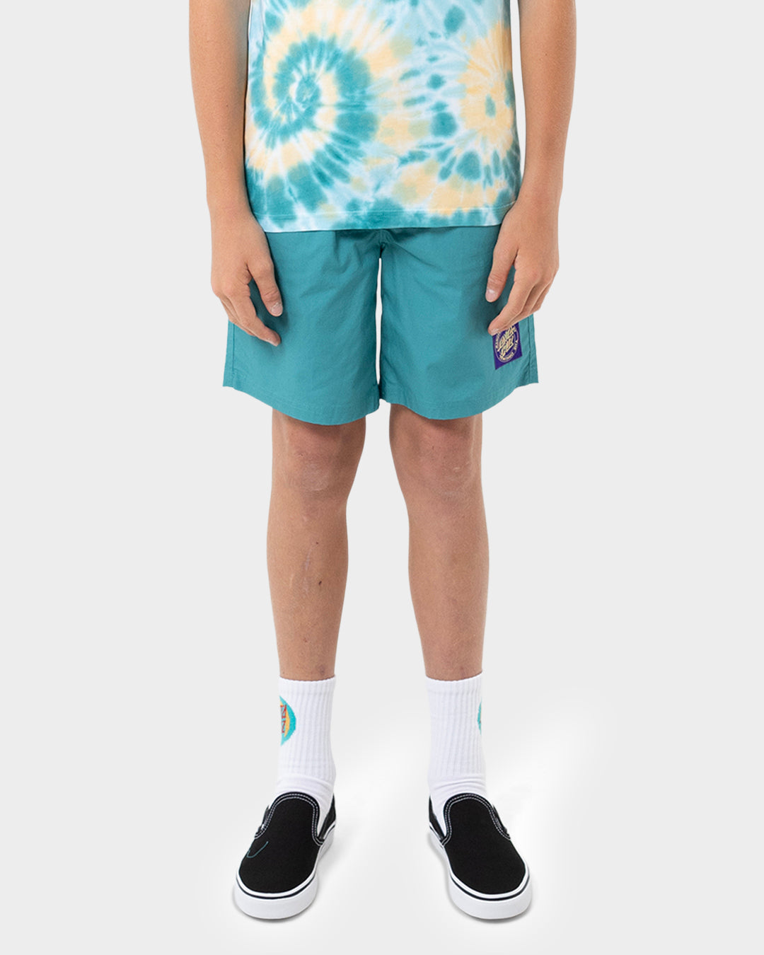 MFG Cruzier Solid Boys Beach Shorts