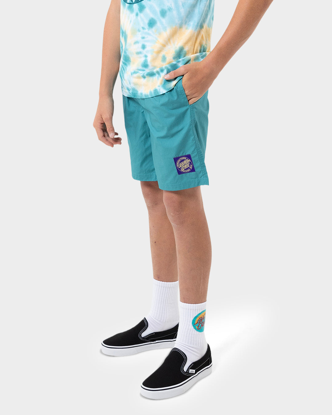MFG Cruzier Solid Boys Beach Shorts
