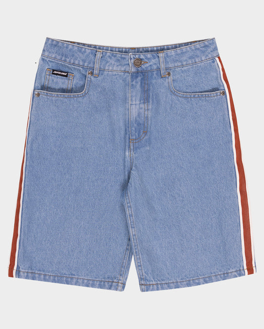 Fisheye Strip Boys Jeans Shorts