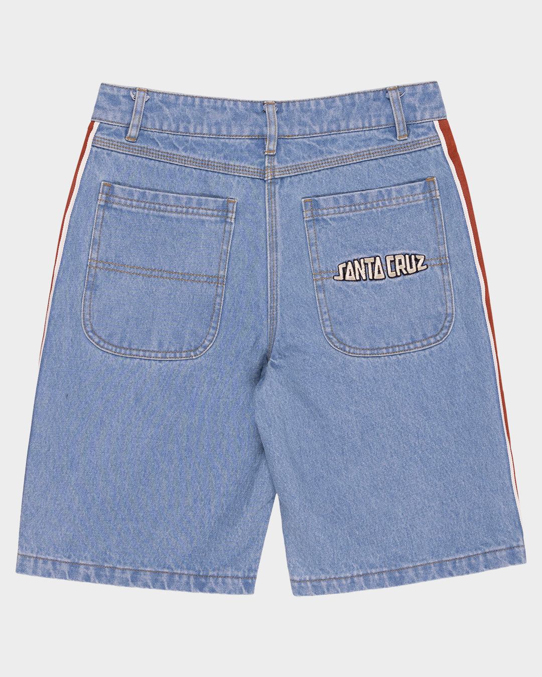 Fisheye Strip Boys Jeans Shorts