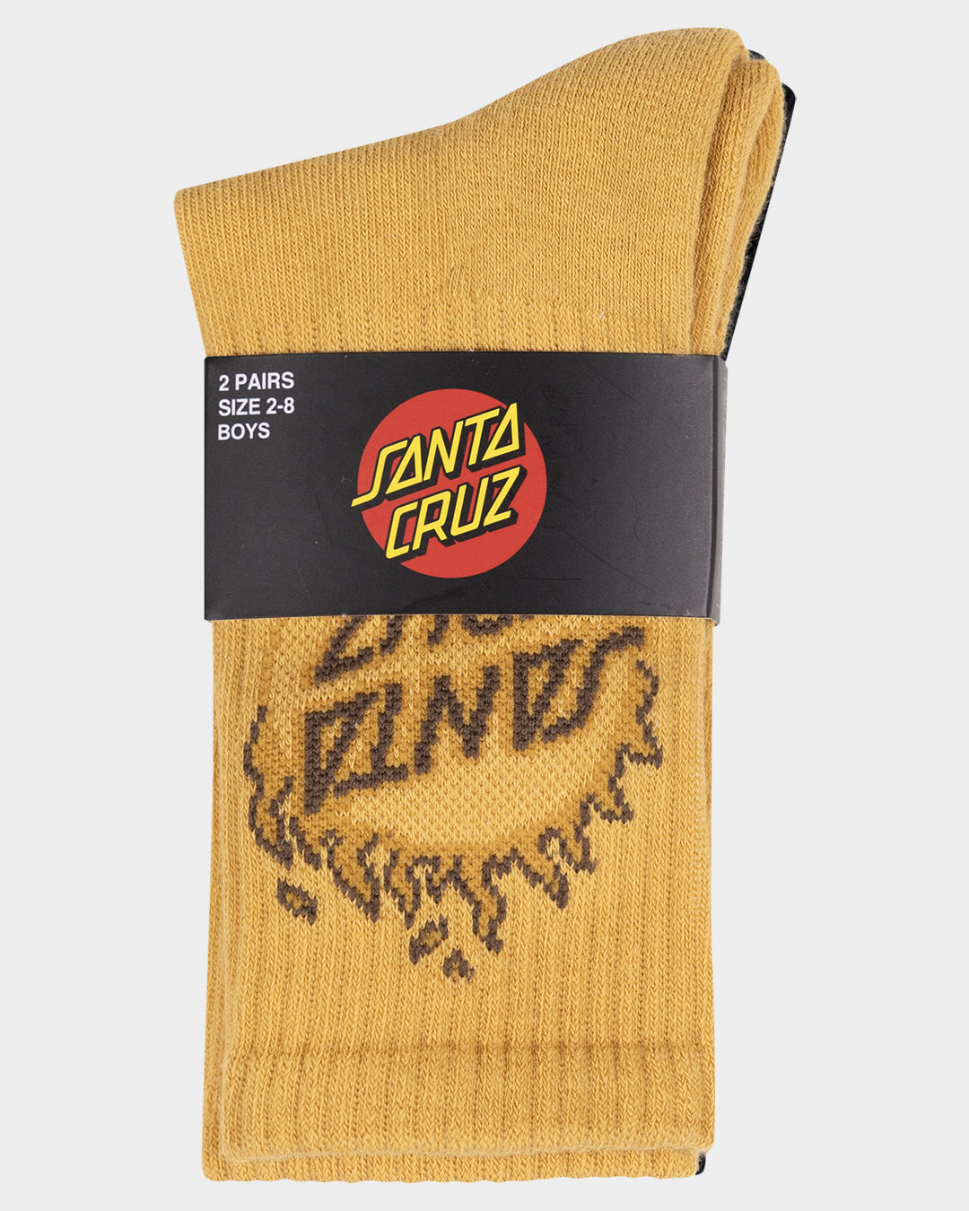 Burnt Opus Boys Crew Sock 2 Pack