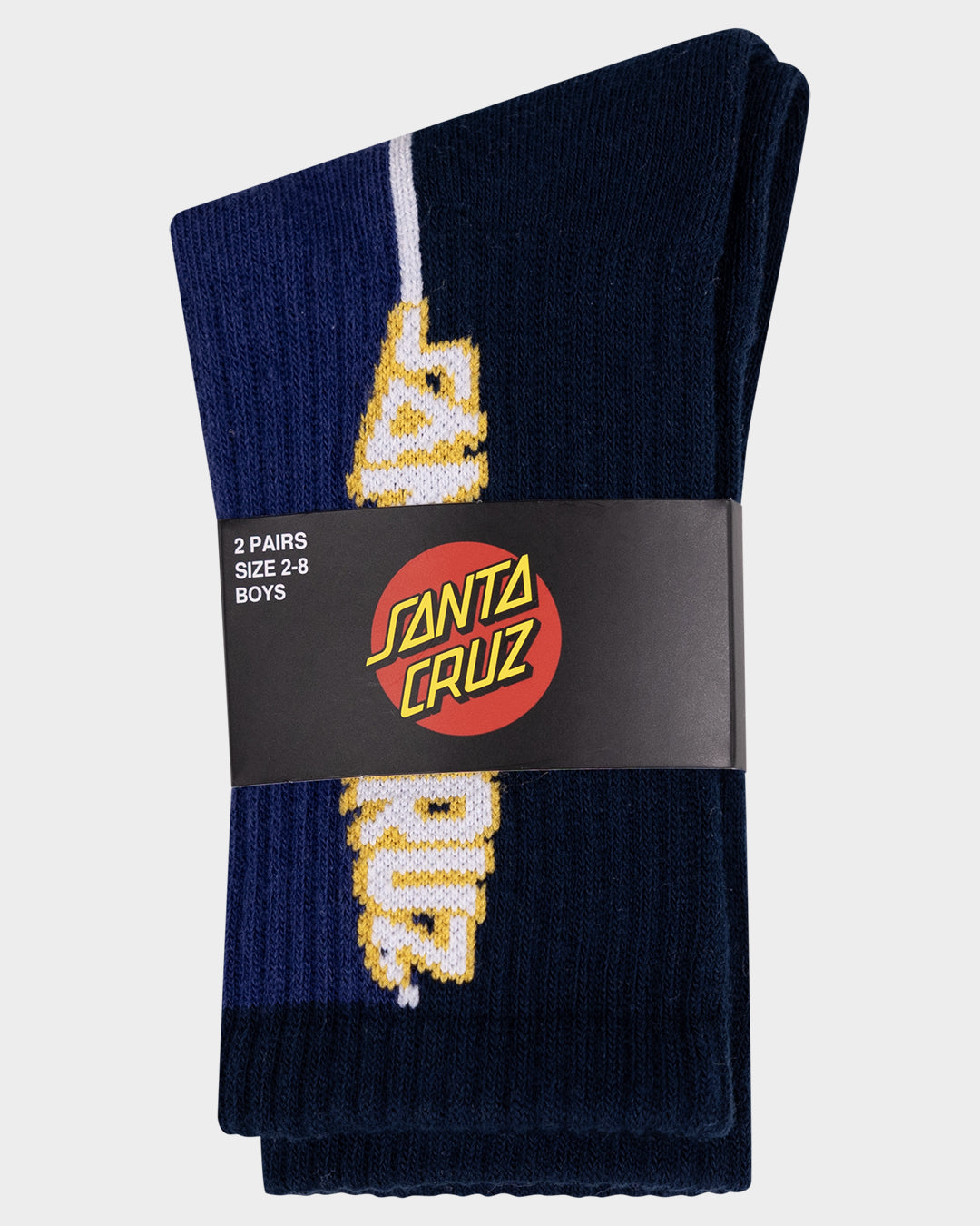 Fisheye Strip Boys Crew Sock 2 Pack