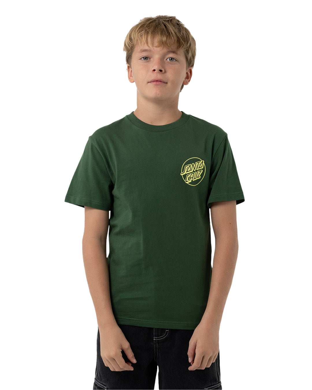Opus Screaming Hand Boys T-shirt Dark Green