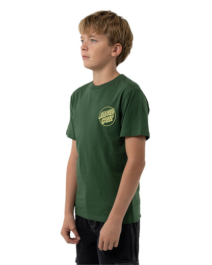Opus Screaming Hand Boys T-shirt Dark Green