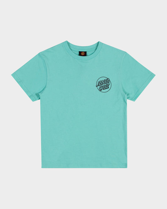 Opus Screaming Hand Santa Cruz Boys T-shirt Teal