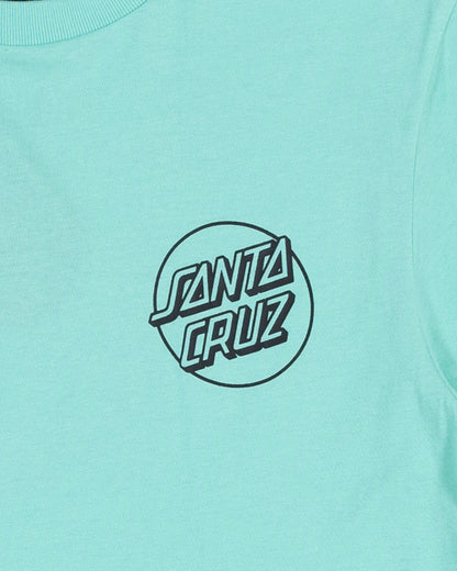 Opus Screaming Hand Santa Cruz Boys T-shirt Teal
