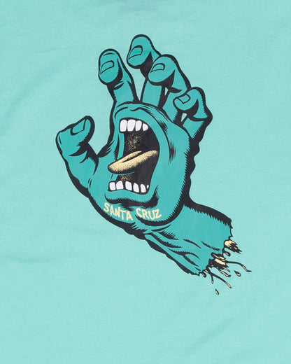Opus Screaming Hand Santa Cruz Boys T-shirt Teal