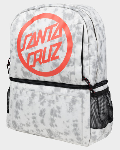 Bold Ring Dot Boys Backpack Concrete Tie Dye