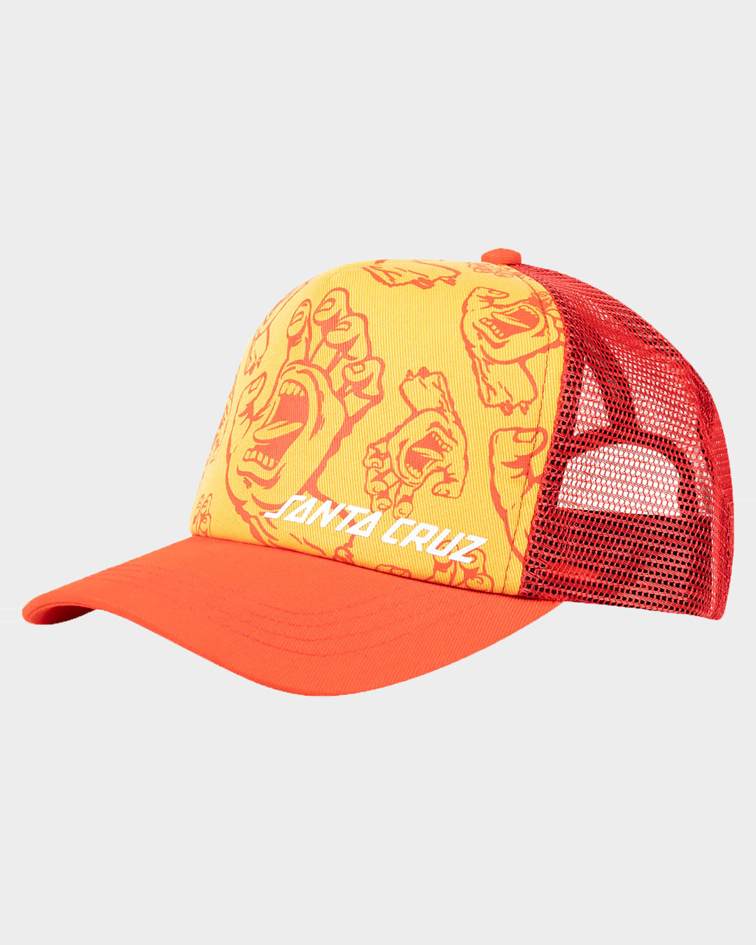 Crowded Hand Hollow Boys Trucker Cap Yellow