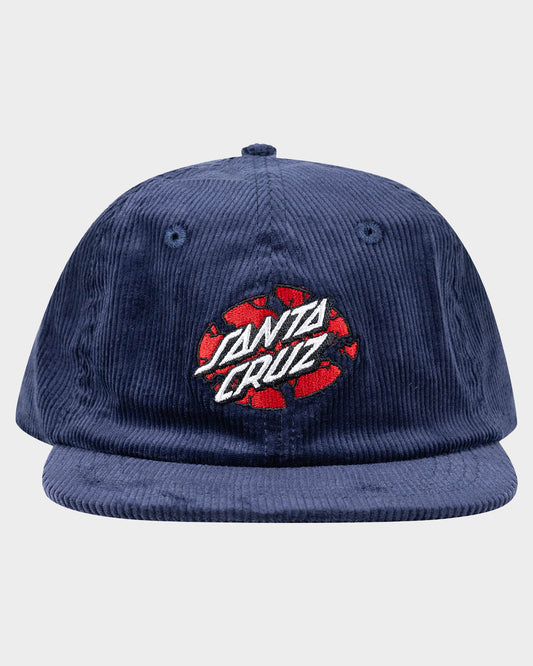 Broken Dot Boys 6 Panel Cap Dark Blue