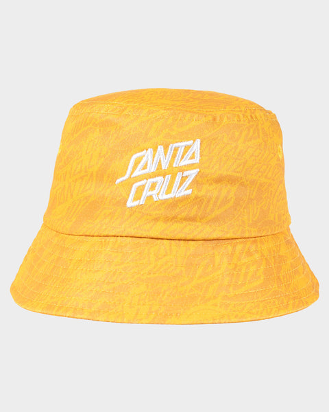 Bold Stack Boys Reversible Bucket Hat Yellow – Santa Cruz